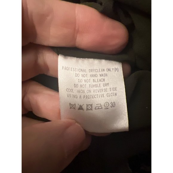 Fame and Partners The Landry Midi Dress in Khaki 8 - Picture 13 of 14